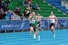 Ryan Oswald winning the 200 metres at the Scottish Championships, Scotstoun  Stadium, Glasgow.